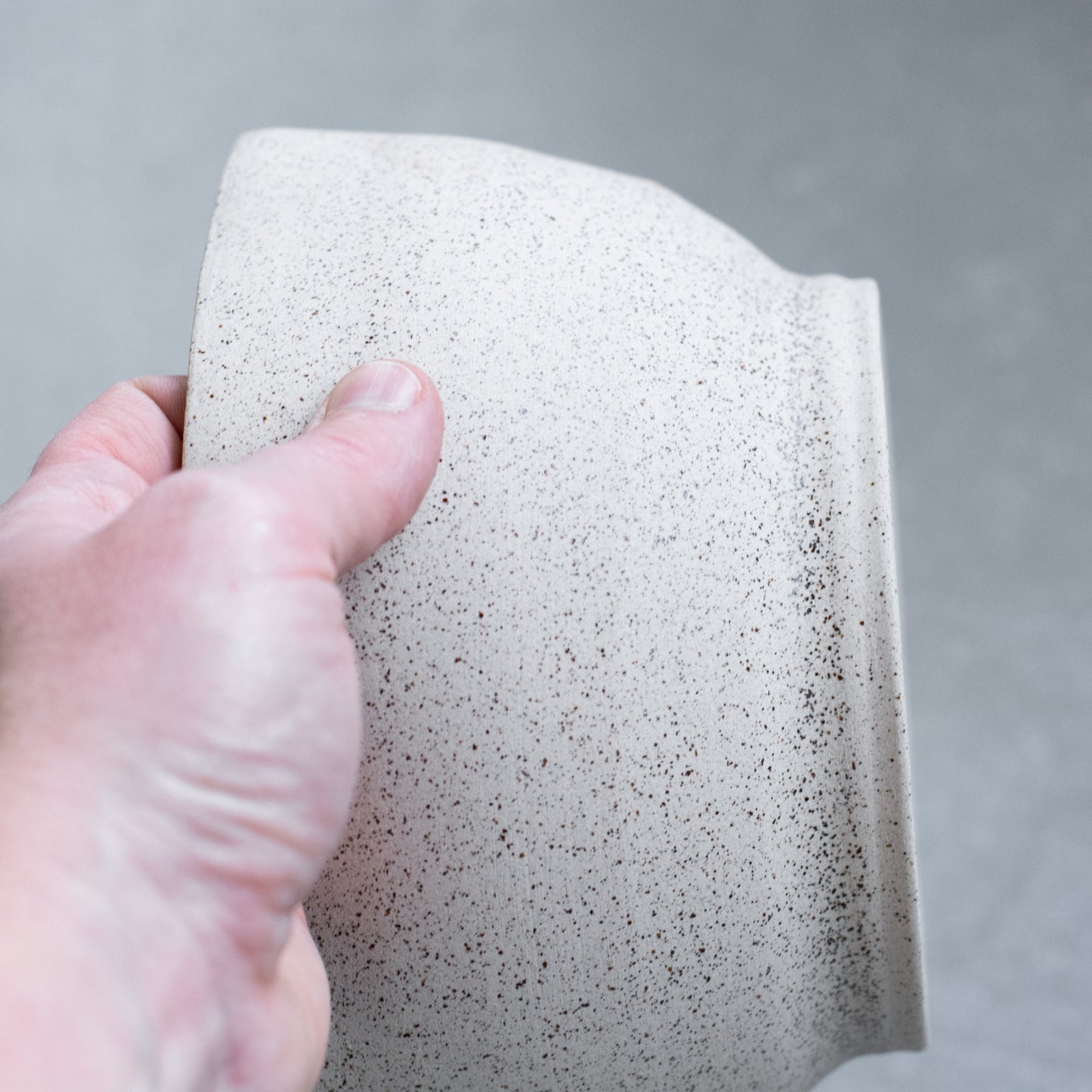 #NIEUW: Organische kom (spikkel)