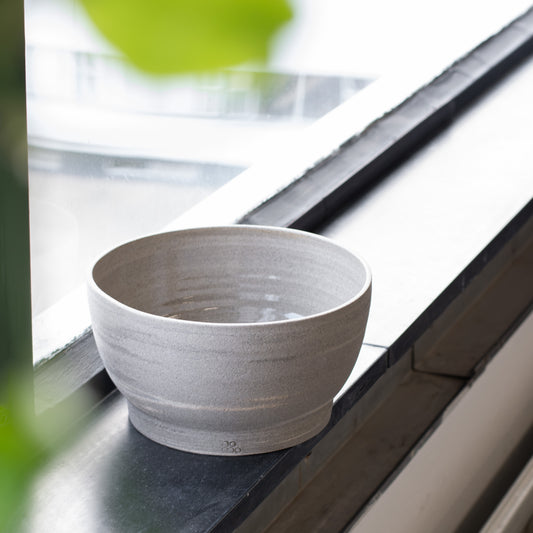 #NIEUW: Marmer kom (grijs/spikkel)