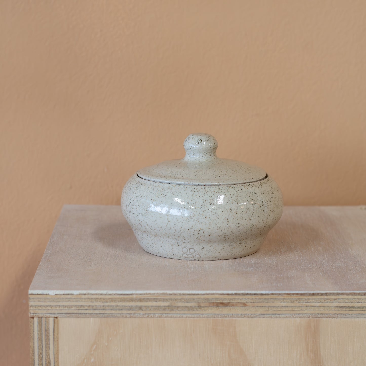 #NIEUW: Potje met deksel (spikkel)